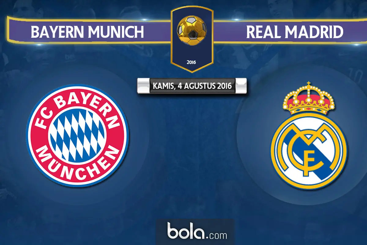 Bayern Munich Vs Real Madrid (Bola.com/Adreanus Titus)