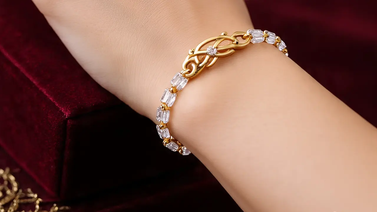 Model Gelang Emas 24 Karat 10 Gram