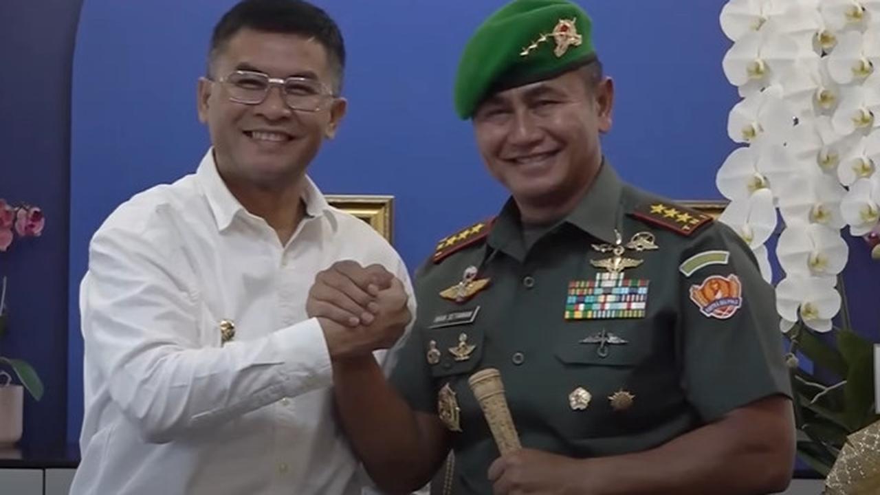 Merinding, Pesan Letjen Iwan Setiawan Kepada Wagub Erwan saat Sambangi Gedung Sate Bandung 'Semoga Amanah Untuk Warganya