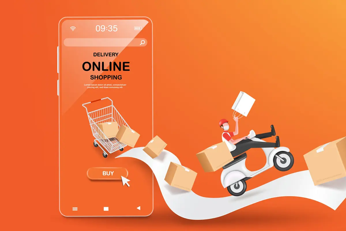 Ilustrasi belanja online