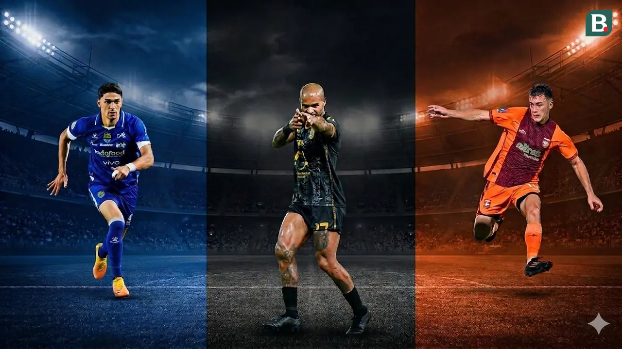 Cover Calon Pemain Terbaik BRI Super League 2025/2026 versi Bola.com