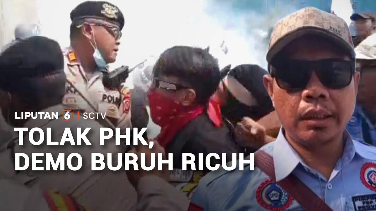BURUH NGAMUK TOLAK PHK, KANTOR PERUSAHAAN DI SERANG DIGARUK HABIS!