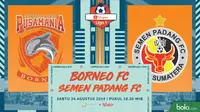 Shopee Liga 1 - Borneo FC Vs Semen Padang FC (Bola.com/Adreanus Titus)