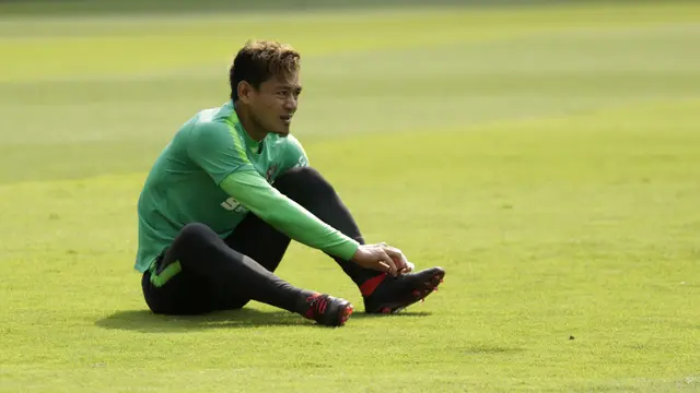 Latihan Timnas Indonesia
