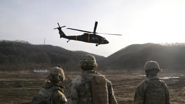 Korut Tembak Rudal Lagi, Tentara Korea Selatan dan AS Terus Latihan Militer