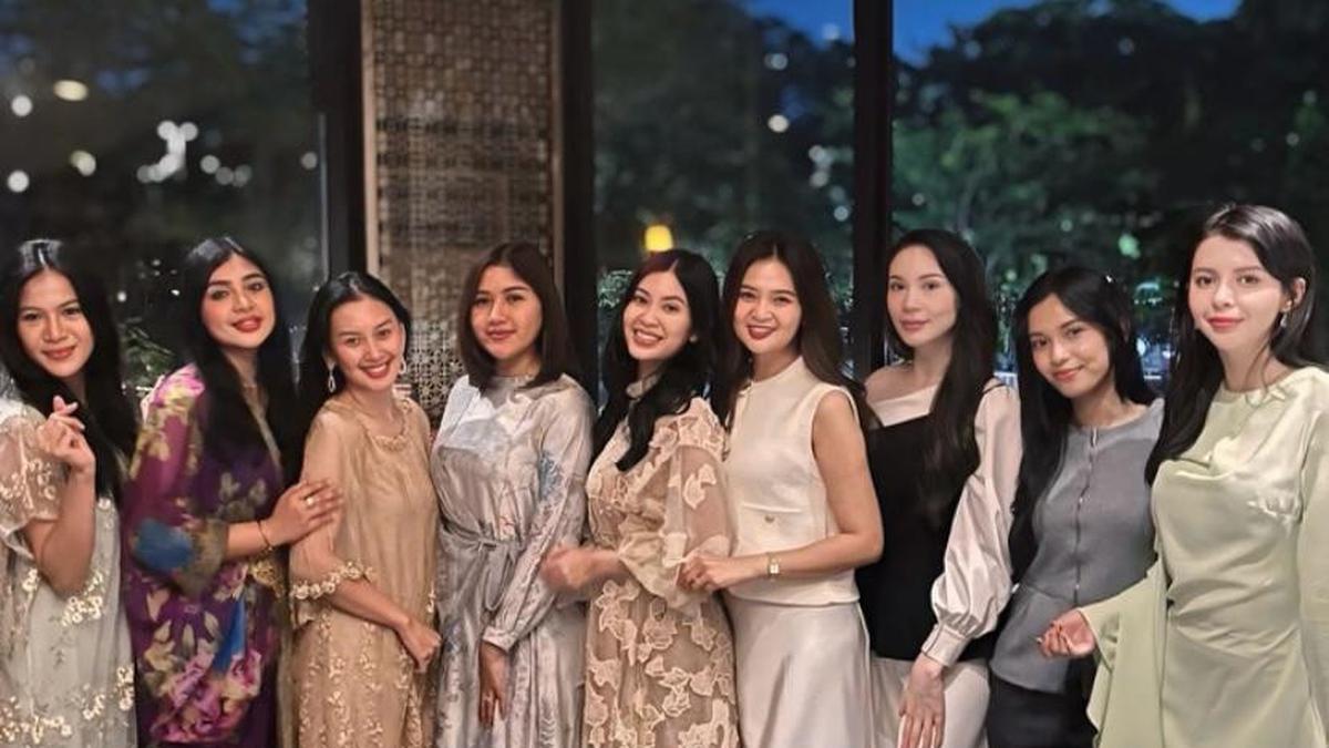 6 Potret Erina Gudono Buka Puasa Bareng Alumni Puteri Indonesia 2022, Kompak dengan Modest Wear