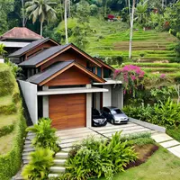 Model Garasi Mobil di Samping Rumah