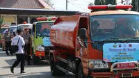 Polres Kebumen menyiapkan 101 tangki bantuan air bersih pada kemarau panjang 2018. (Foto: Liputan6.com/Polres Kebumen/Muhamad Ridlo)