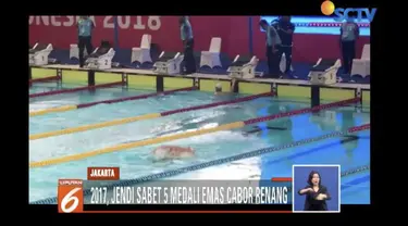 Pada Asian Para Games tahun lalu di Malaysia, Jendi berhasil mendapatkan lima medali emas dari cabor renang di berbagai nomor.