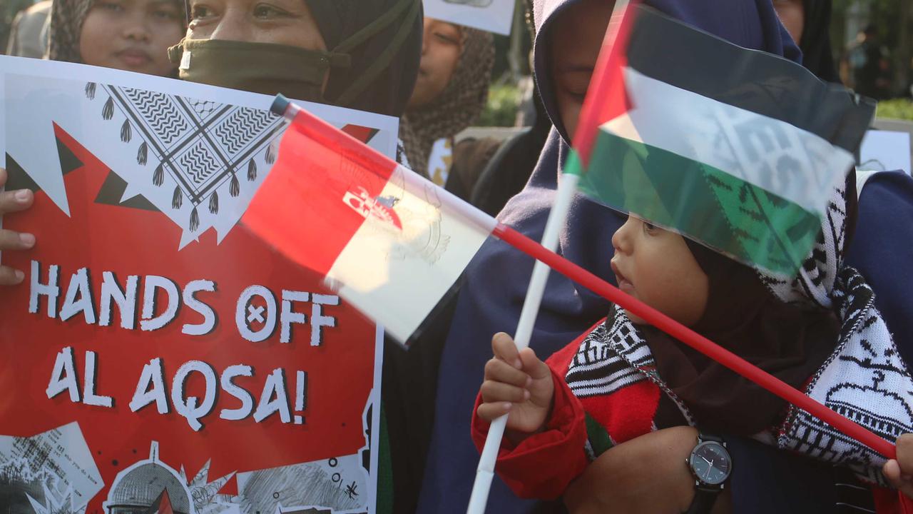 Mengenang Tragedi Al Aqsa, AWG Gelar Aksi di Depan Kedubes AS