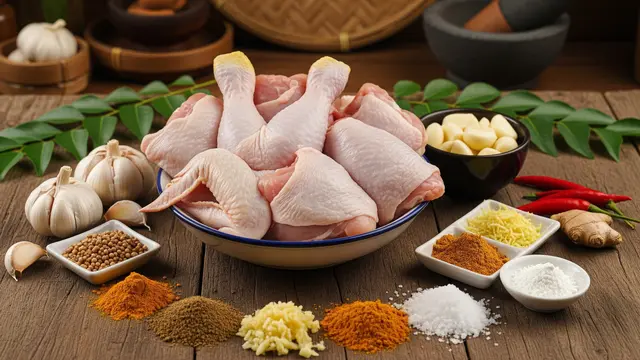 Cara Membuat Ayam Goreng Bumbu Bawang Gurih, Renyah di Luar & Juicy di Dalam