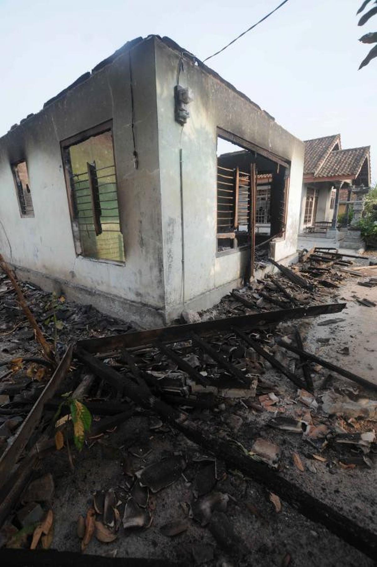 Pasca bentrok antarwarga di Lampung Selatan (2)