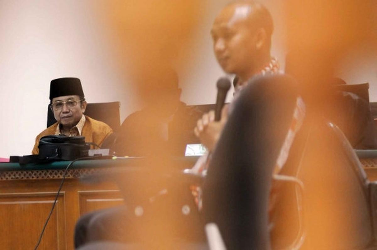 Sidang lanjutan Waryono Karno terkait kasus korupsi ESDM