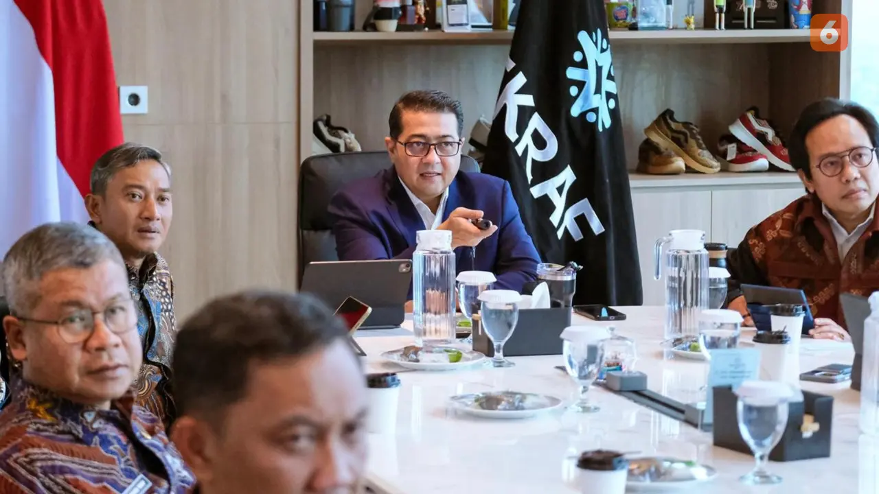Menteri Ekonomi Kreatif (Menteri Ekraf) Teuku Riefky Harsya
