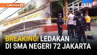 Breaking! Ledakan Keras di SMA Negeri 72 Jakarta
