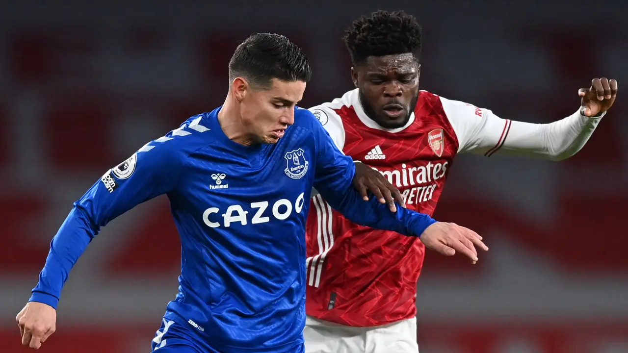 Gelandang Arsenal, Thomas Partey.