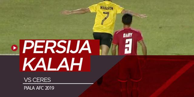 VIDEO: Highlights Piala AFC 2019, Ceres Vs Persija 1-0