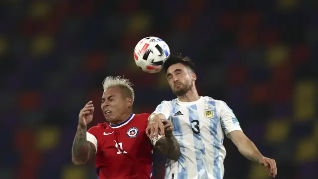 Argentina Bermain Imbang Atas Chile 1-1