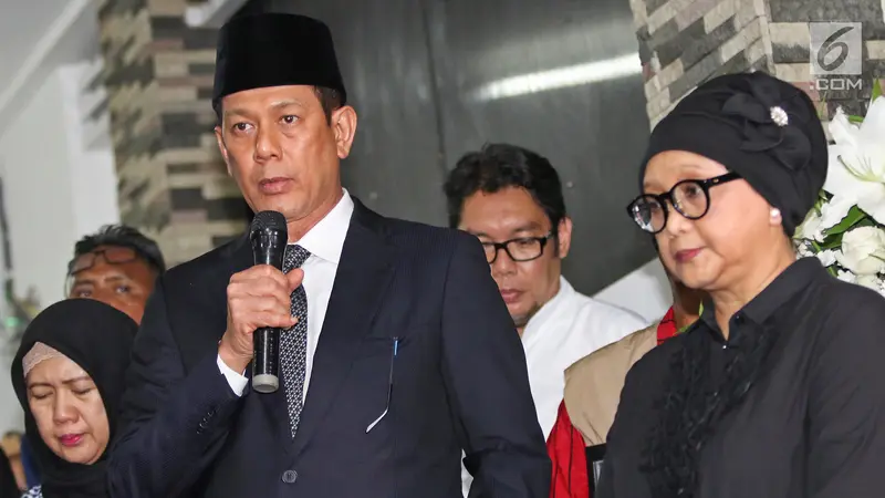 Jenazah Sutopo Purwo Nugroho Tiba di Rumah Duka Raffles Hils