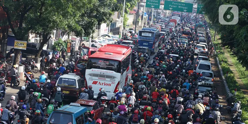 Kemacetan di Kawasan Tanjung Barat