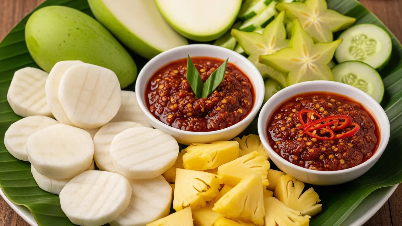 Cara Membuat Sambal Lotis Buah