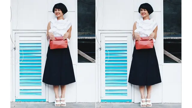 gaya klasik dan elegan andien aisyah