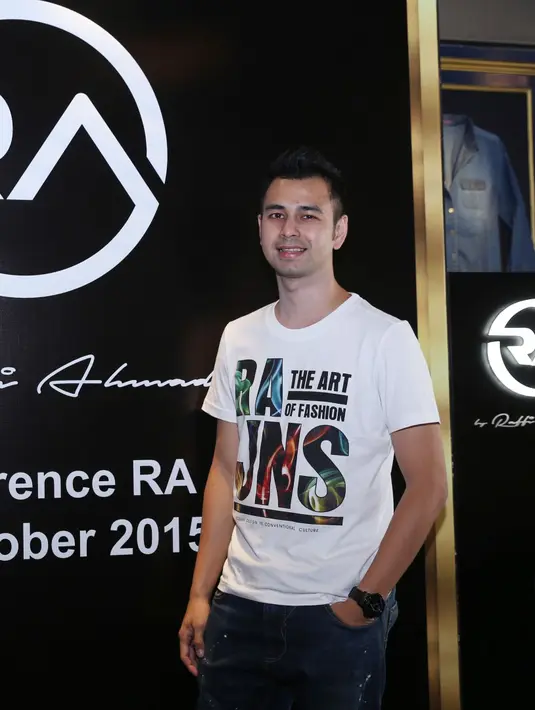 Line fesyen yang ia berinama RA Jeans nantinya mengutamakan target market ke anak-anak muda kisaran usia 16 hingga 35 tahun. (Nurwahyunan/Bintang.com)