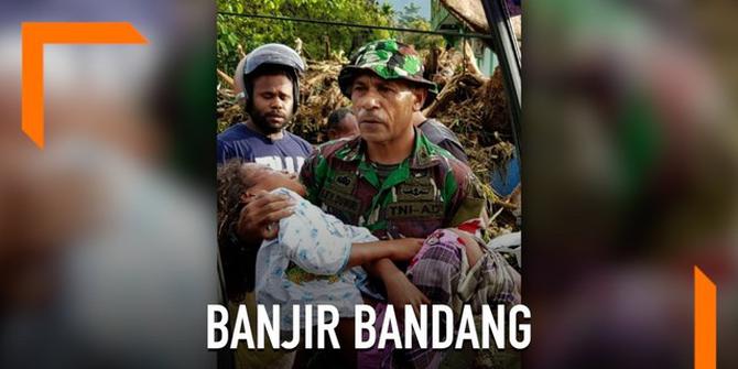VIDEO: Banjir Bandang Sentani, Korban Tewas Capai 63 Orang