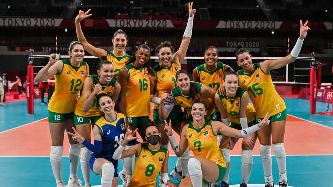 Jadwal Voli Olimpiade Tokyo 2020, Rabu 4 Agustus: Putri Brasil vs ROC di Perempat Final - Vimarsana News