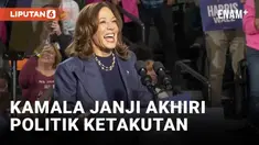 Dalam kampanye di Michigan, kandidat presiden dari Partai Demokrat, Kamala Harris, berjanji untuk mengakhiri politik yang didorong oleh ketakutan dan perpecahan.