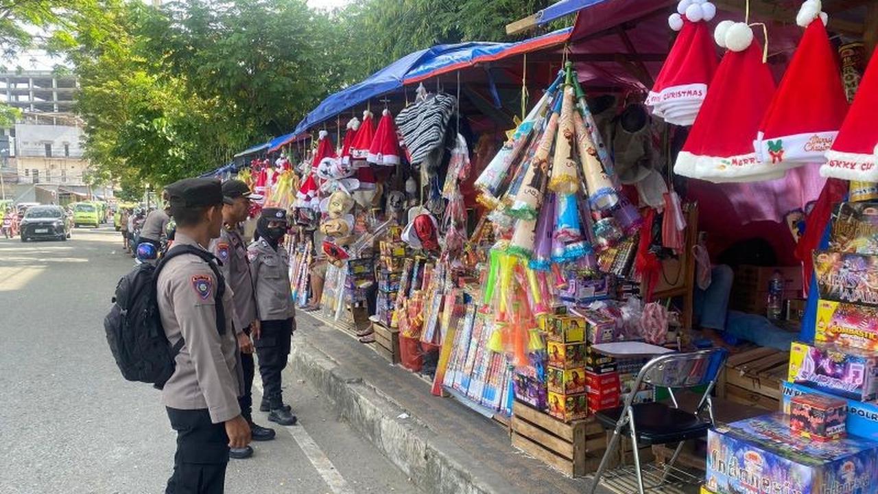 Polda Maluku Imbau Pedagang Petasan Tidak Dijual Jelang Tahun Baru 2026