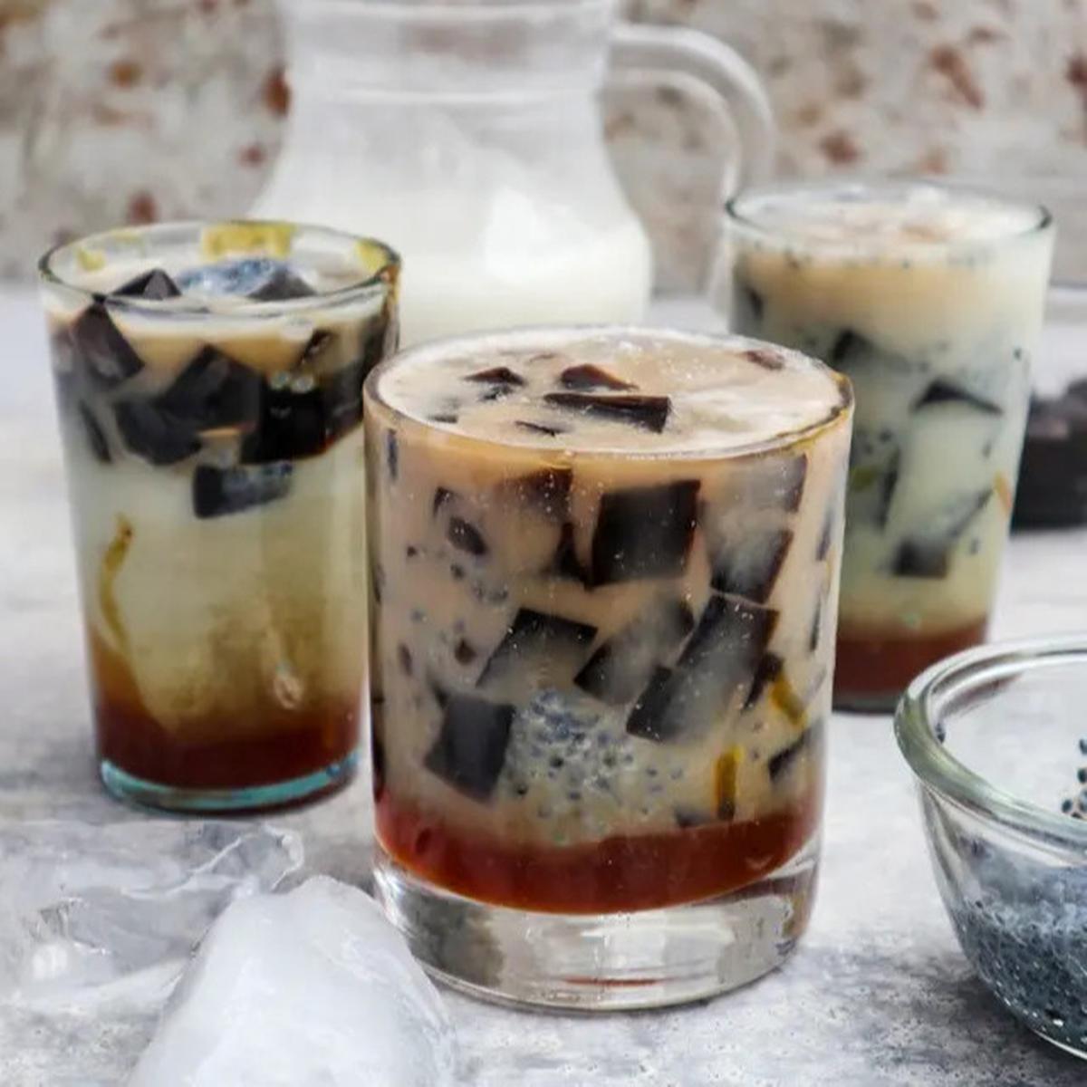 11 Resep Es Nutrijel Cincau yang Segarnya Bikin Nagih, Cocok untuk Menu Buka Puasa