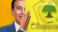 Banner Infografis Infografis Muncul Wacana Jokowi Jadi Ketua Dewan Pembina Partai Golkar. (Liputan6.com/Abdillah)