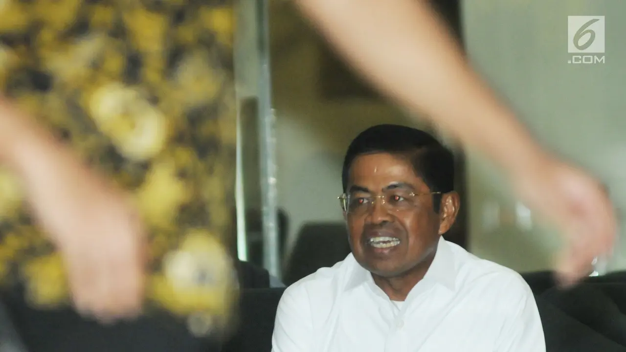 Mensos Idrus Marham Usai Jalani Pemeriksaan di KPK