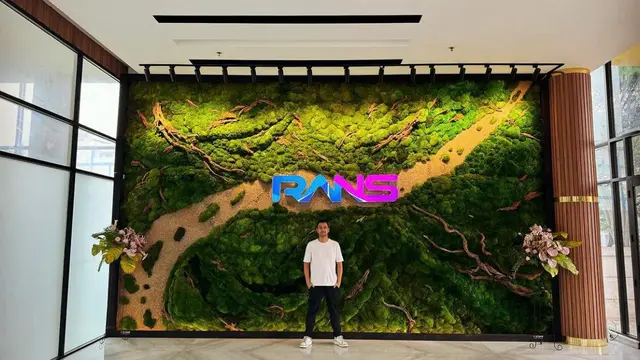 Potret Lobby Kantor Baru RANS (Instagram @raffinagita1717)
