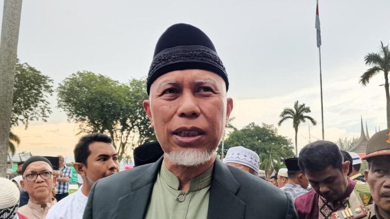 Gubernur Sumbar Ajak Masyarakat Perkuat Kepedulian Sosial Idul Fitri