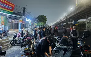 Balap Liar di Kalimalang Dibubarkan Polisi, Empat Motor Diangkut