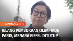 Panitia Olimpiade Paris terus mempersiapkan berbagai fasilitas jelang upacara pembukaan 26 Juli esok. Salah satu area yang saat ini ditutup untuk turis adalah kawasan Menara Eifel. Berikut laporan koresponden Delvi Sinambela dari Paris, Perancis.