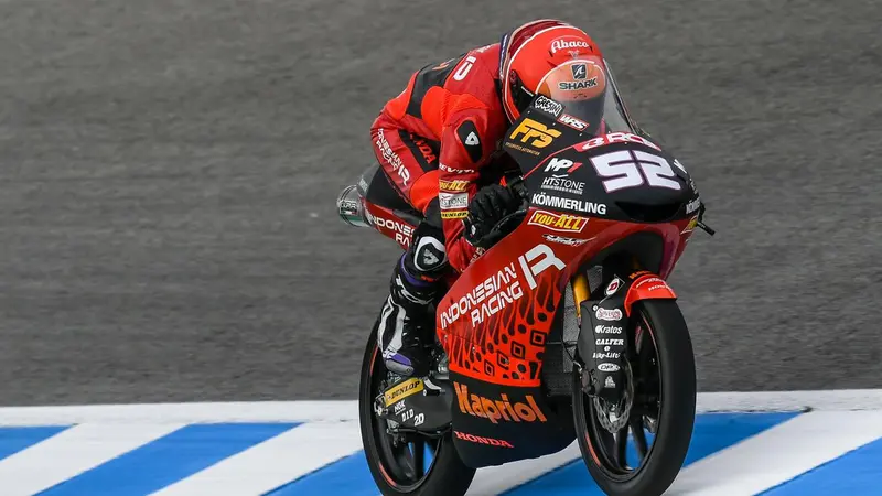 Jeremy Alcoba, Pembalap Tim Indonesian Racing di Moto3, Juara 3 di Moto3 Jerez, Spanyol