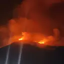 Muntahan Lava Gunung Karangetang Meluncur ke Tiga Arah