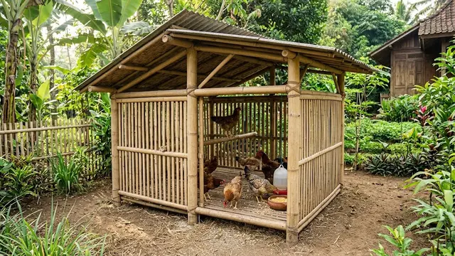 Kandang Bambu Tradisional