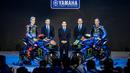 Acara perkenalan livery Yamaha Monster Energy 2023 juga dihadiri General Manager Motorsports Development Division Yamaha, Takahiro Sumi dan Managing Director Yamaha, Lin Jarvis. (Dok. Yamaha)