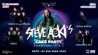 Steve Aoki’s Cake Party bakal digelar di PHANTOM - PIK 2.