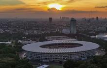 FOTO: Indahnya Senja di Perkotaan Jakarta