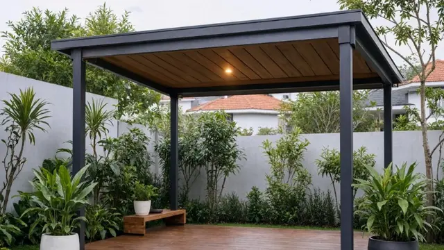 Model Gazebo Sederhana untuk Rumah Kecil (AI Generated)