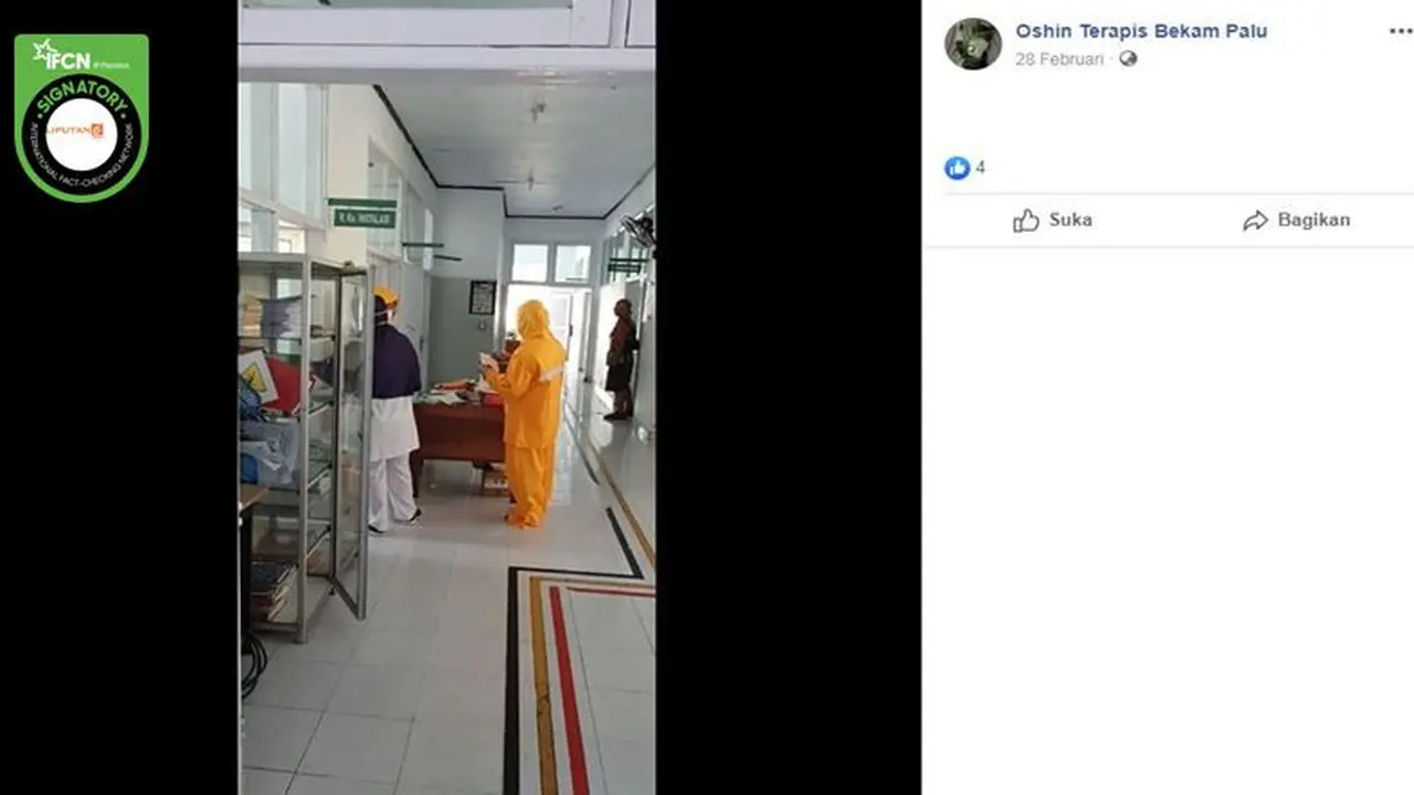 Gambar Tangkapan Layar Kabar Tentang RSUD Ampana Sulteng