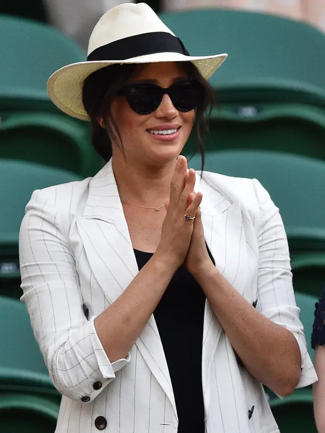 Meghan Markle Tampil di Wimbledon 2019