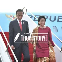 Jokowi dan Iriana sudah saling cinta, mendampingi dan bersetia sejak mereka masih pasangan biasa. (Foto: instagram.com/jokowi)