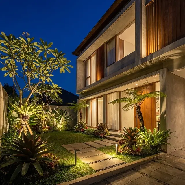 Model Taman Mini Tanpa Pagar