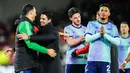 Berkat hasil ini, Arsenal berhak naik ke peringkat dua klasemen dengan poin 39. Sementara itu, Brentford kini menduduki peringkat 12 dengan perolehan poin 24. (AP Photo/Kirsty Wigglesworth)